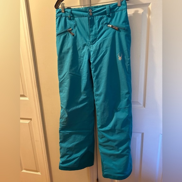 Spyder girls Vixen Athletic snow pants, tall teen size S. NWT - Picture 1 of 9